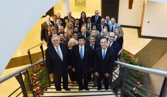 Members of the PSCG with executives at the WCO Headquarters. 